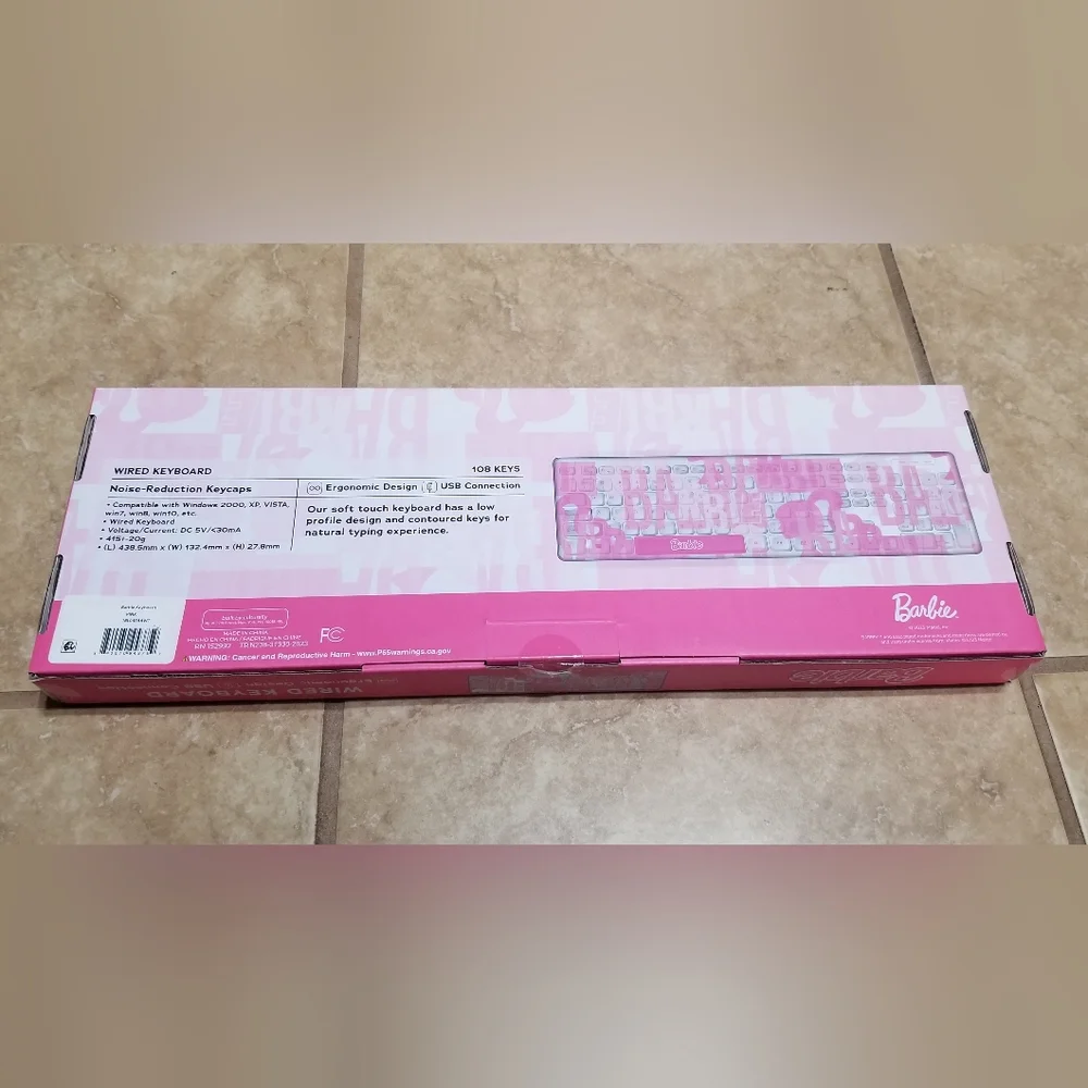 Barbie | Computers, Laptops & Parts | Culturefly Barbie Pink Wired ...